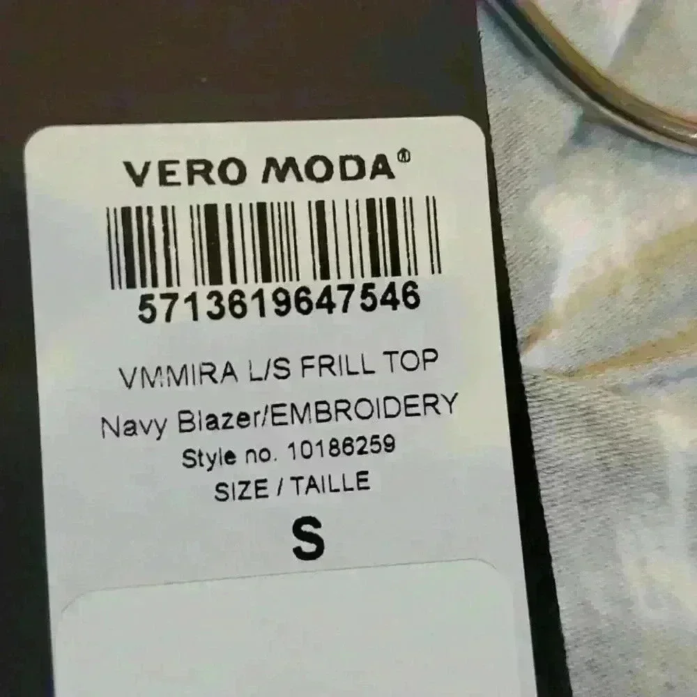- NWT VERO MODA MIRA TOP - Picture 4 of 5